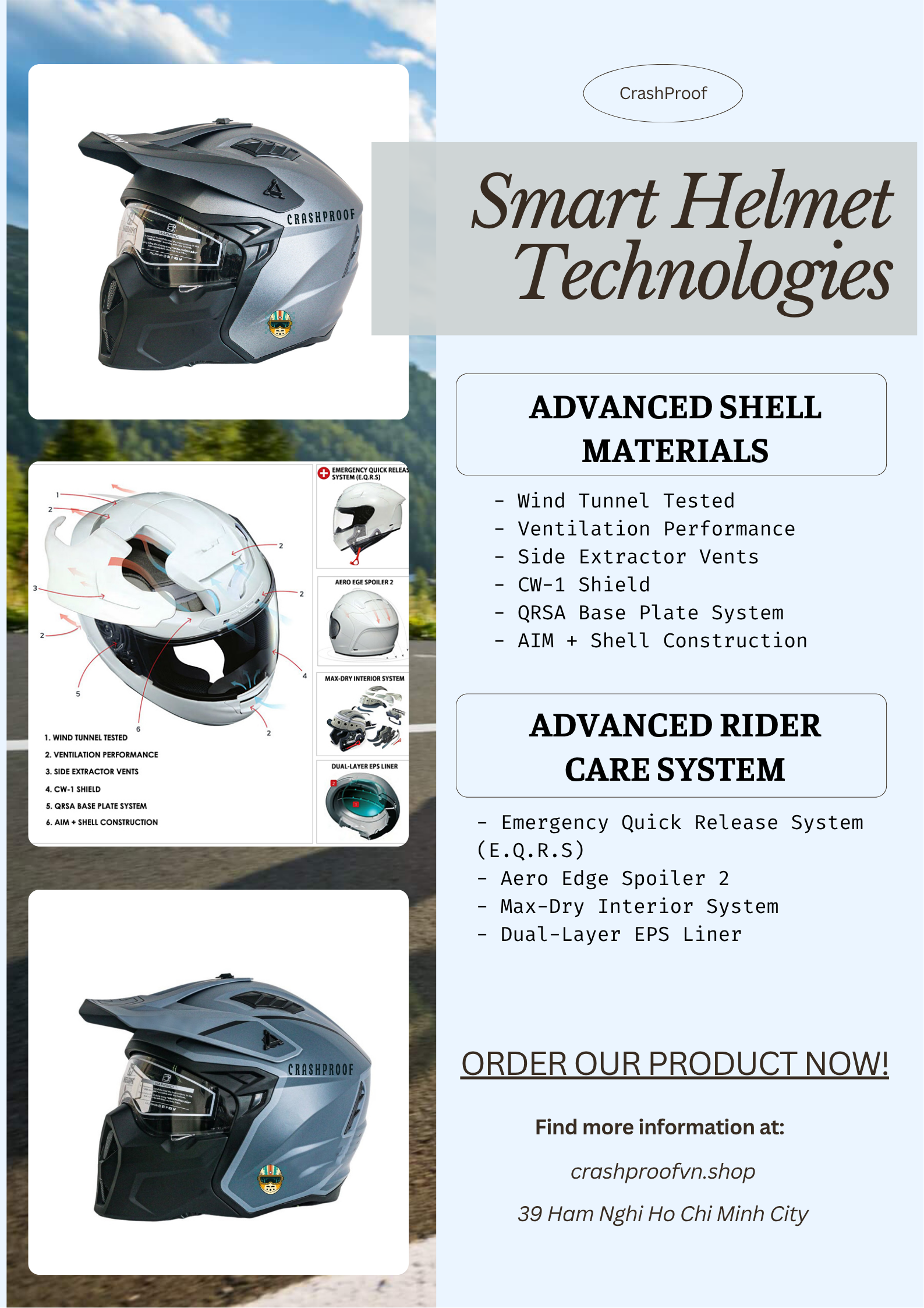 SMART HELMET TECHNOLOGIES – MAXIMUM SAFETY, ULTIMATE RIDING EXPERIENCE