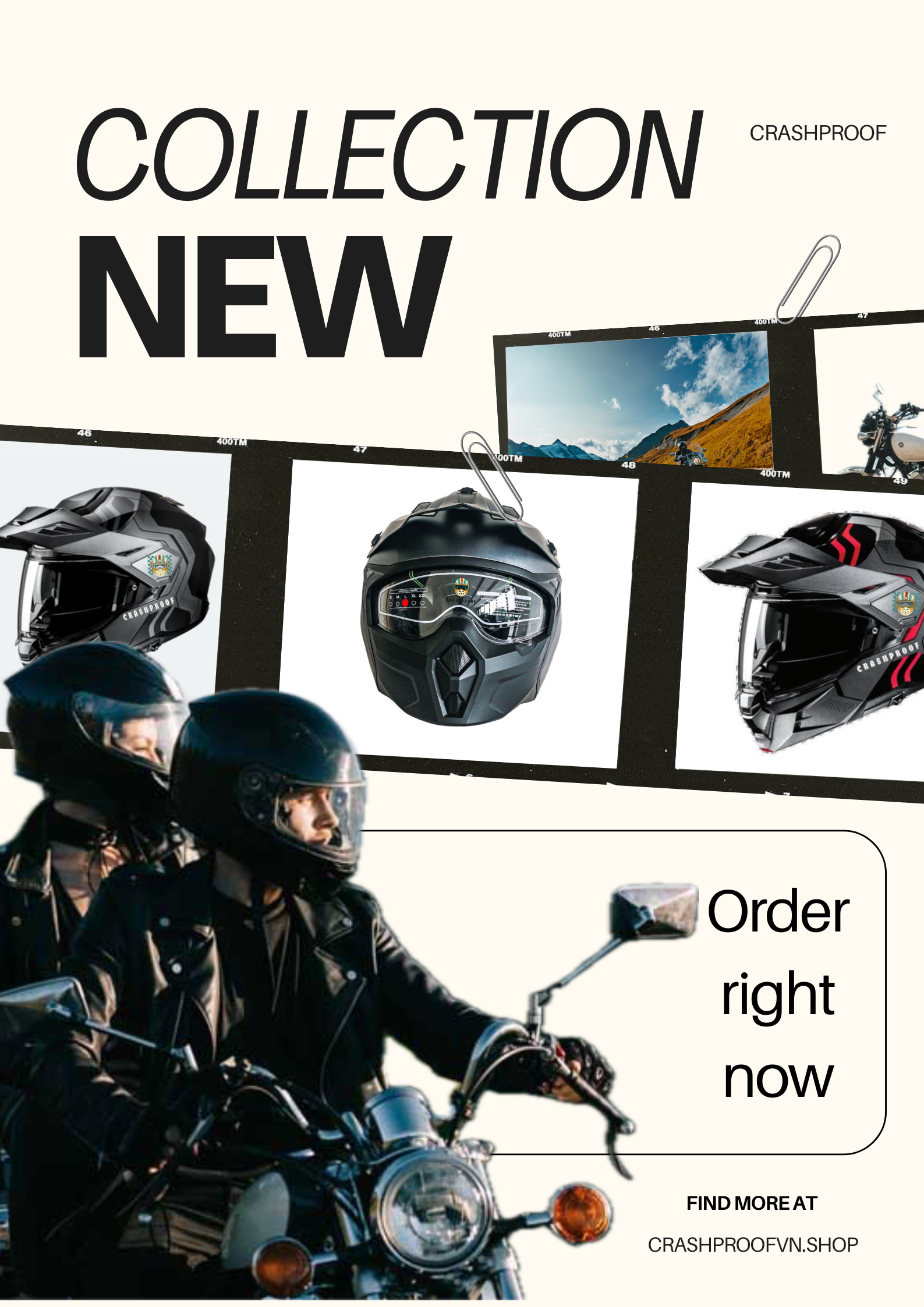 CRASHPROOF NEW COLLECTION – DEFINE YOUR BIKER STYLE