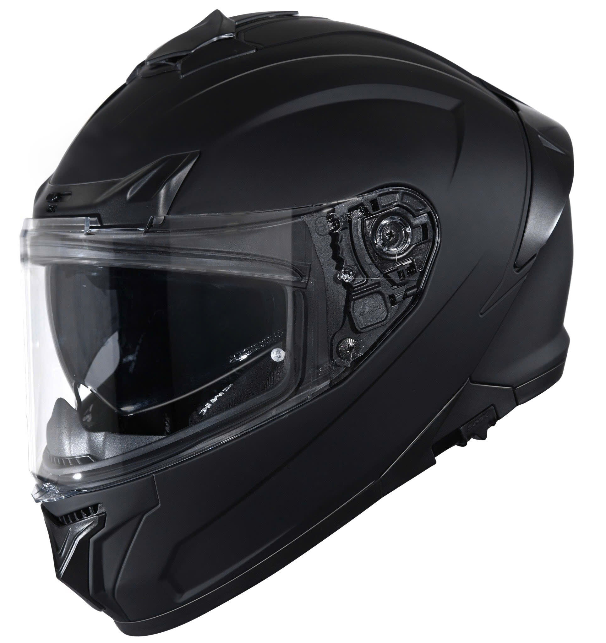 FULLFACE CRASHPROOF TYPHOON WHITE GL100 HELMET CP - MH007