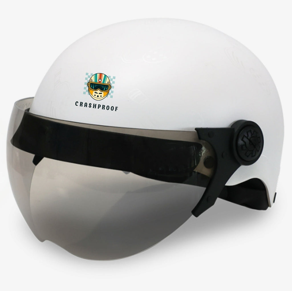 OPEN-FACE WITH HELMET VISOR CP - AD007
