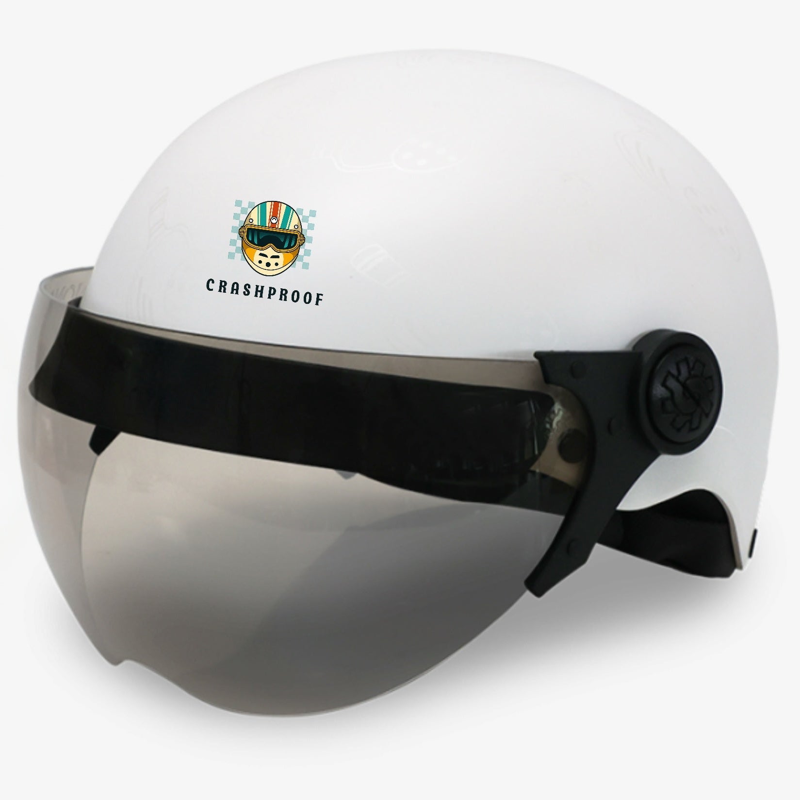 OPEN-FACE WITH HELMET VISOR CP - AD007