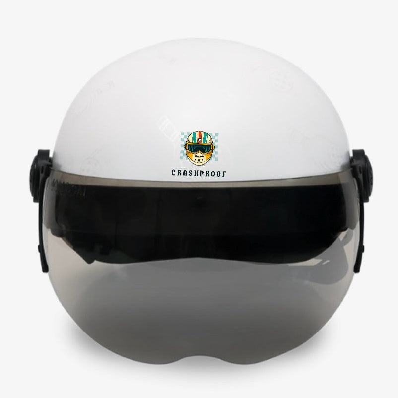 OPEN-FACE WITH HELMET VISOR CP - AD007