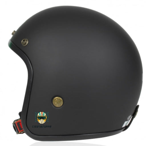 RETRO OPEN FACE HELMET CP - AD006
