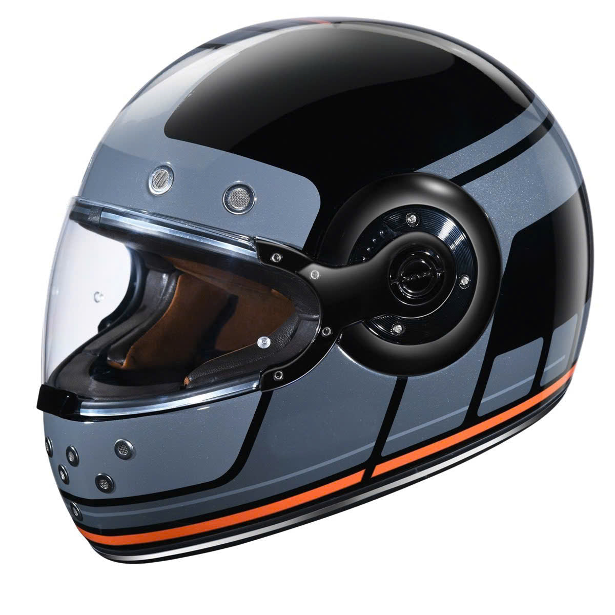 FULLFACE RETRO ELECTRO HELMET CRASHPROOF CP - MH009