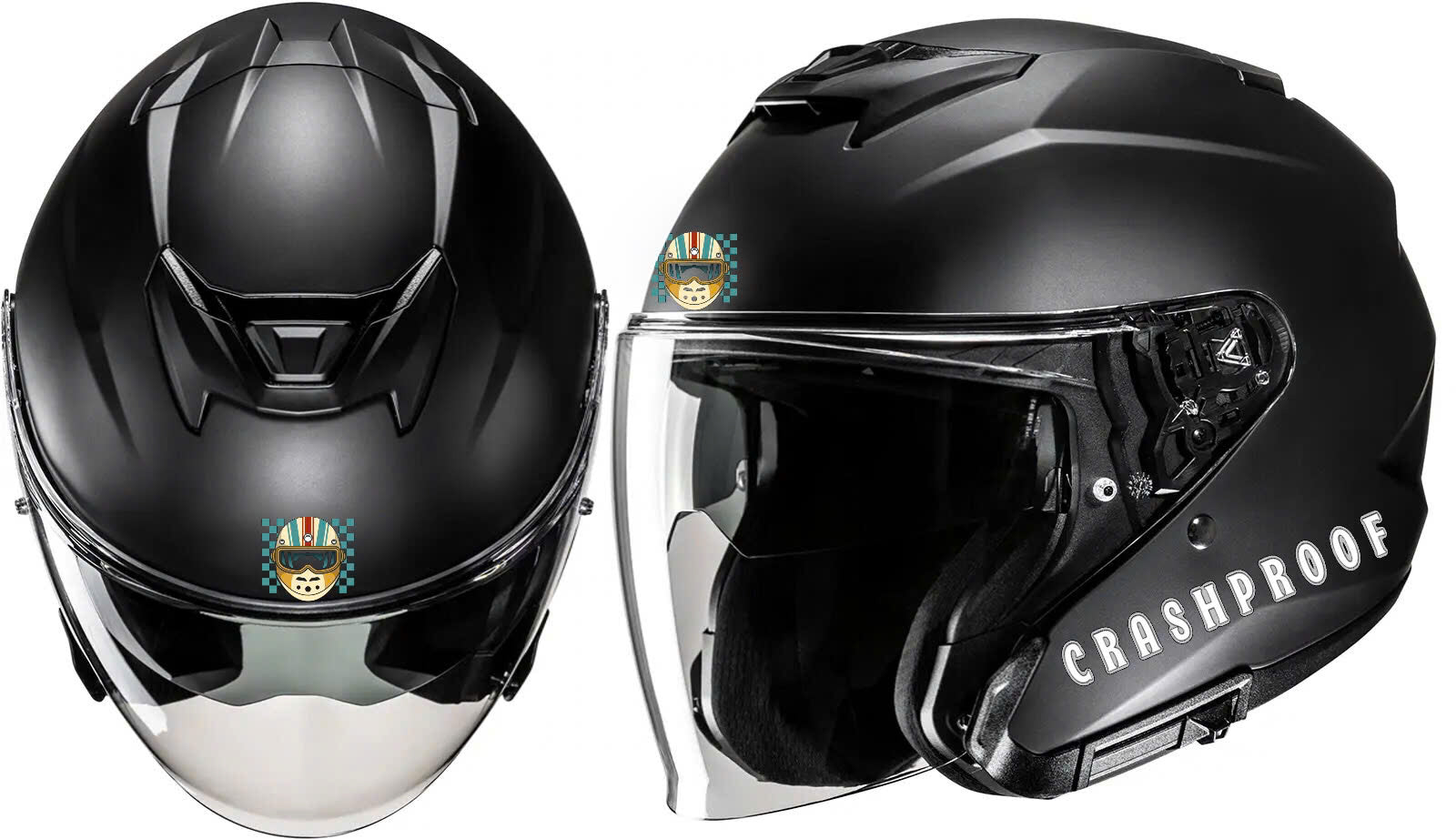 HV46 MORFEO FLASH MATT HELMET CP - MH002