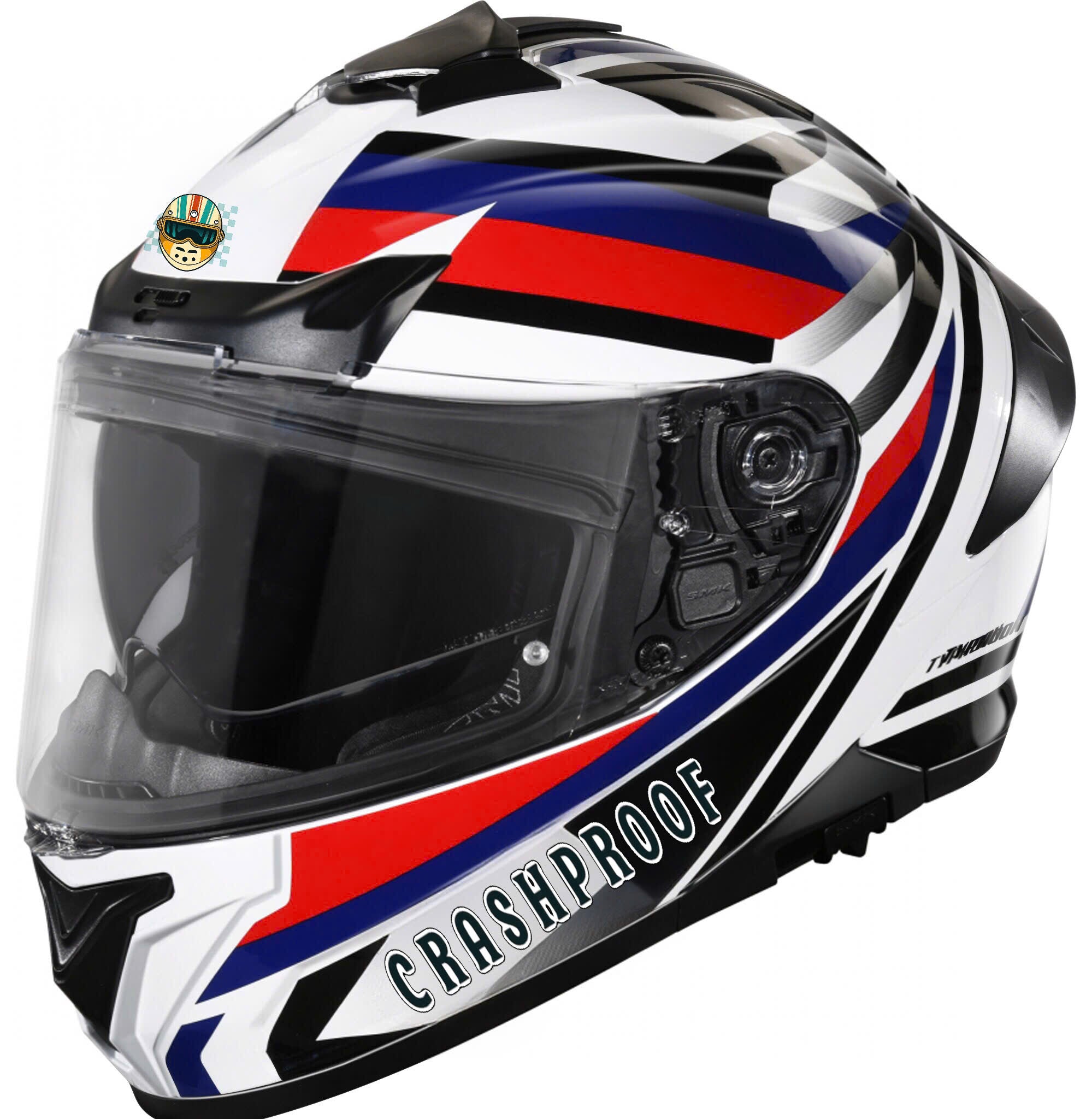 FULLFACE CRASHPROOF TYPHOON FREERIDE MA251 HELMET CP - MH006