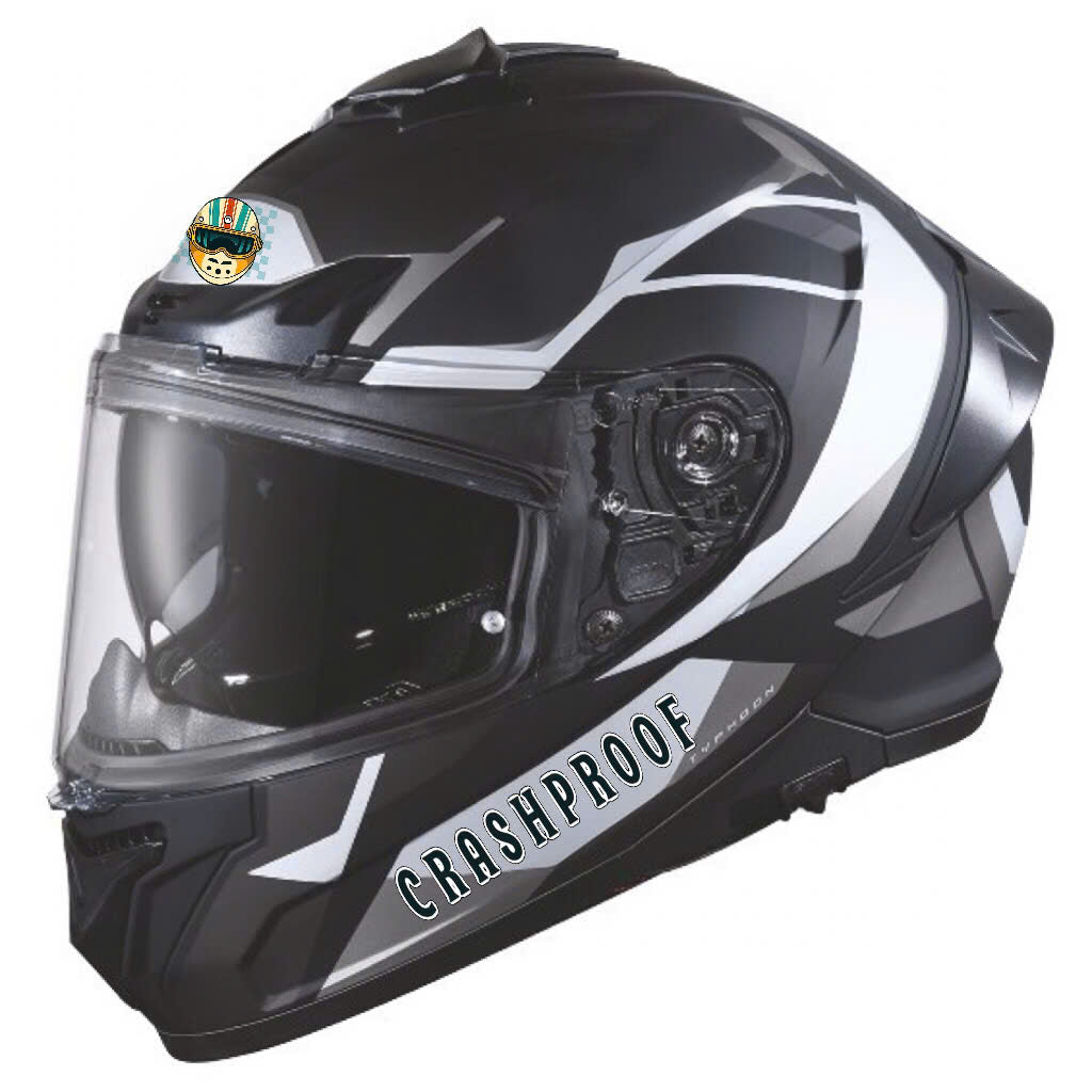 FULLFACE CRASHPROOF TYPHOON FREERIDE MA251 HELMET CP - MH006
